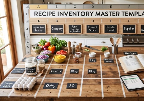 Best Excel Template for Food Cost and Inventory Tracking